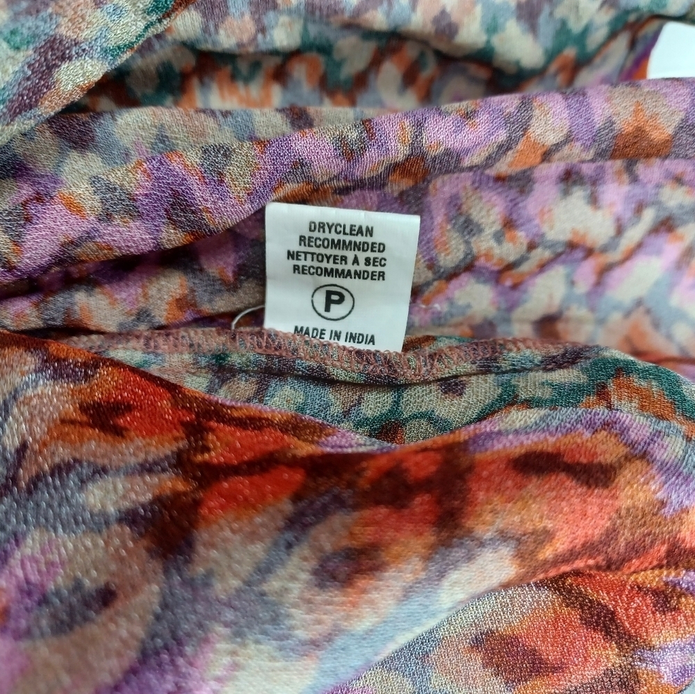 Anthropologie Multicolor Patterned Blouse - Picture 8 of 11